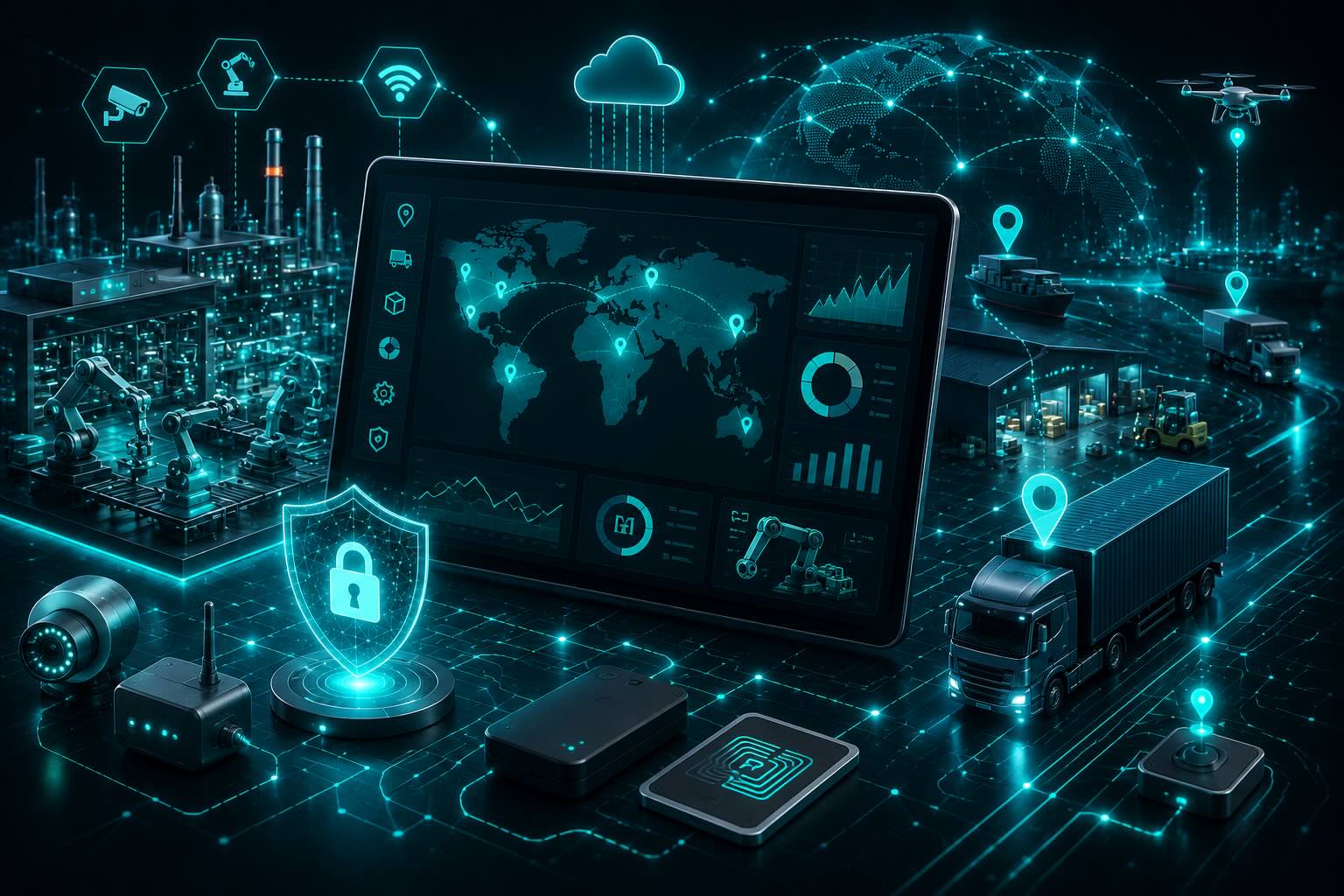 Industrial IoT Security, Real-Time Tracking & Asset Logistics