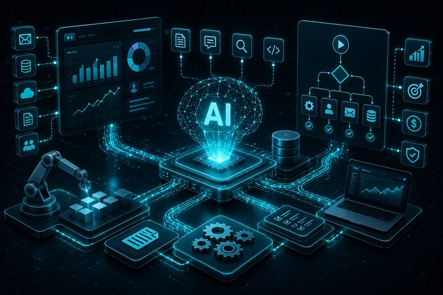 Enterprise AI Integration & Automated Workflows